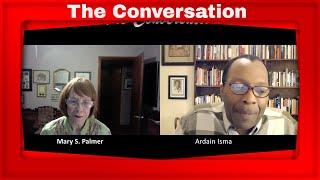 Author Mary S. Palmer speaks with Ardain Isma