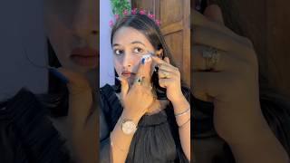 Heart stickers on cheeks Suhana Singh #youtube #shorts #yt #suhanisingh #facepaint