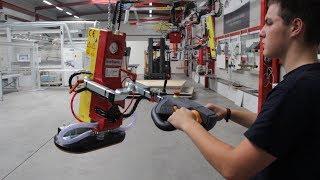 Barbaric uniWood UWL 3S // Quick handling of plates on all processing machines