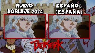 BERSERK NUEVO DOBLAJE LATINO VS DOBLAJE ESPAÑOL (ESPAÑA)