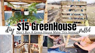 Pallet GreenHouse|$15 Easy GreenHouse|Beginner Green House|DIY