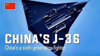 HOW IRAN? China’s J-36 stealth fighter! another blow to US air superiority