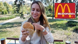 Trying McDonald's New Burgers  Kyiv, Ukraine 2021