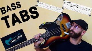 Elton John - Rocket Man BASS COVER + TAB + SCORE