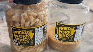 How to make your own Pork Rind Panko / Pork Panko Crumbs