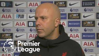 Arne Slot details how Liverpool broke through Spurs' press in 6-3 win | Premier League | NBC Sports