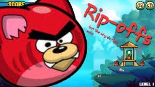 Playing bad Angry Birds rip-offs ft Owen