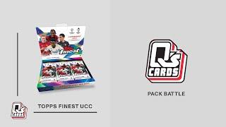 Q's Pack Battle  Q VS V - 2023-24 Topps Finest UCC Soccer Uefa