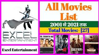 Excel Entertainment All Movies List || Stardust Movies List