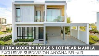 PARIS MODEL | ULTRA MODERN HOUSE & LOT NEAR MANILA | EXCLUSIVE VILLAGE ANYANA BEL AIR HOUSE TOUR 12