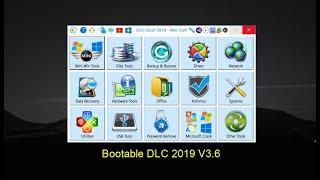 Create Bootable DLC 2019 V3.6 to FLashdisk