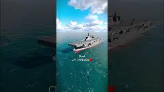 Top 5 strongest tier 2 dollar aircraft carrier modern warships #shorts