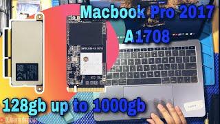 Upgrade storage SSD Macbook Pro 2016 2017 A1708 terbaru | 128gb up to 1tb #ssdmacbook #upgradessd