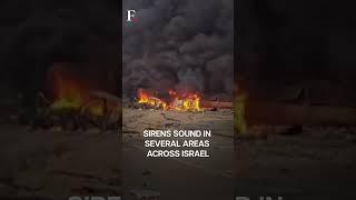 Watch: Cars On Fire As Iranian Missiles Hit Southern Israel | Subscribe to Firstpost