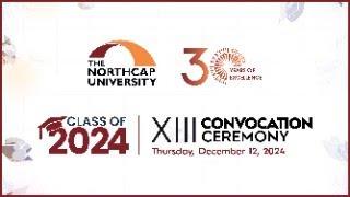 XIII Convocation Ceremony | Class of 2024 | Live Session - 1 | The NorthCap University