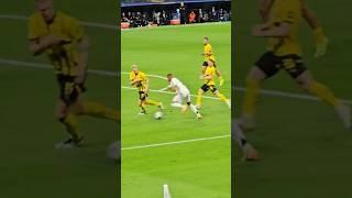 MBAPPÉ INCREIBLE REGATE A TODA LA DEFENSA DEL BORUSSIA DORTMUND #football #shorts #realmadrid