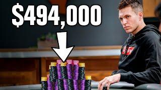 How To Build A MASSIVE STACK In Live Poker Cash Games