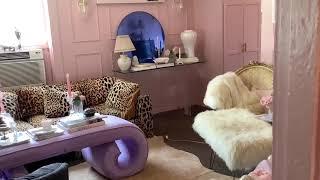 Always updatinggggg! Surreal|Post Mod|Hollywood Regency living room tour