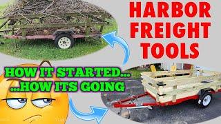 Reviving This Old Harbor Freight Trailer