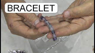 UNBOXING BRACELET TURMALINE - FLUORITE