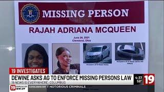 Gov. DeWine asks U.S. Attorney General to enforce missing persons law