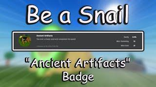 HOW TO GET ANCIENT SNAIL | Be a Snail