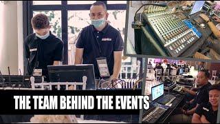 THE TECHNICAL TEAM BEHIND EVERY SUCCESSFUL EVENT