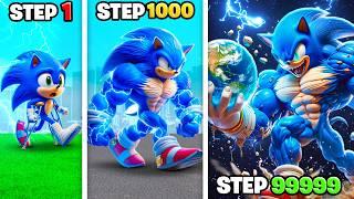 Sonic Gets STRONGER With EVERY STEP In GTA 5!