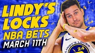 NBA Picks for EVERY Game Tuesday 3/11 | Best NBA Bets & Predictions | Lindy's Leans Likes & Locks