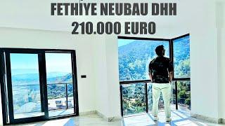 Fethiye / Dhh / 210.000 Euro / Neubau / 2+2 / Pool / private Dhh / Ikamet