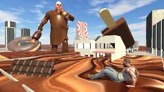 Franklin House Stuck in Chocolate Tsunami | INDIAN BIKE DRIVING 3D