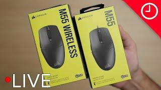 M55 & M55 Wireless LIVE unboxing!