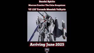 Bandai Spirits Macross Frontier: The False Songstress DX Chogokin VF-25F Tornado Messiah Valkyrie