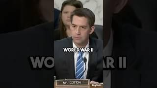 Sen. Tom Cotton SLAMS Gaza Aid: ‘We Didn’t Help Nazi Germany in WWII’ #israel