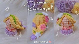 Crochet Rapunzel | DISNEY PRINCESS RAPUNZEL Amigurumi | Mini Rapunzel Amigurumi 