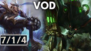 Garen vs Warwick - high elo SoloQ patch 14.17 - Erislash VODs