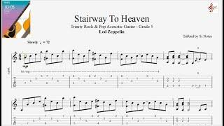 Stairway To Heaven - Led Zeppelin - Trinity Acoustic Guitar - Grade 5 -  Syllabus 2020-2023