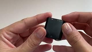 DuckDik Q63 Tutorial. Mini Professional Voice Recorder. (English)