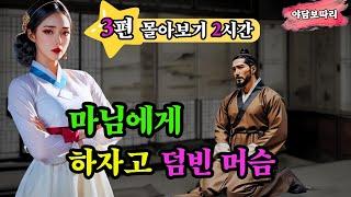 [야담보따리 몰아보기25] 마님의 외출로 시작된 험난한 여정 / 야담 야사 전설 민담 설화 해학 옛날 이야기