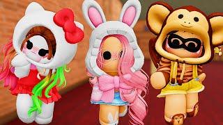 MY BESTIES & I Play MM2 As CUTE SANRIO PLUSHIES