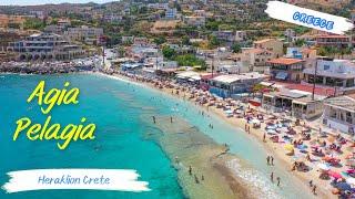 Agia Pelagia Heraklion Crete Greece 4K