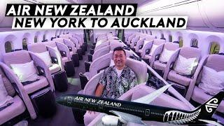 Ultra Long Haul - Air New Zealand B787 New York to Auckland Flight