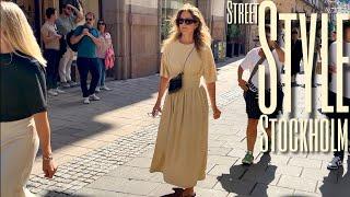 August in Stockholm | Scandinavian Summer Outfits 2024 |  Street Style | Street Fashion Trends