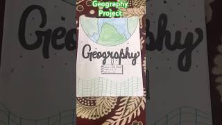 Geography project on topic Landforms of the Earth  #short