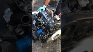 HYUNDAI D4BH 2.5L TURBO DIESEL START UP