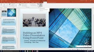 A Guide to Book Self-Publishing and Promotion : Create an MP4 Video Using Microsoft PowerPoint