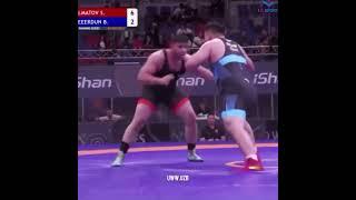 « Sardorbek Kholmatov 125kg vazn toifasida finalga yol oldi.