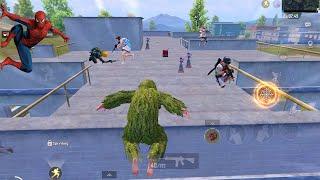 WowPLAYING SPIDERMAN MODE  Pubg Mobile