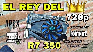 LA R7 350 Es el rey del 720p ? Pruebas y Reseña | i7 2600 | 16gb de RAM|