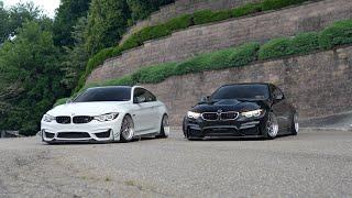 YING & YANG | Stanced BMW F82 M4's (4K)